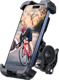 Bike Phone Mount Holder - Motorcycle Phone Mount, Adjustable Cell Phone Holder Gifts, E-Bike Bicycle Scooter Handlebar Cradle Clip for Iphone 18 17 Pro Max Air, 16 15 Plus, 14, 4.7-6.9" Phone